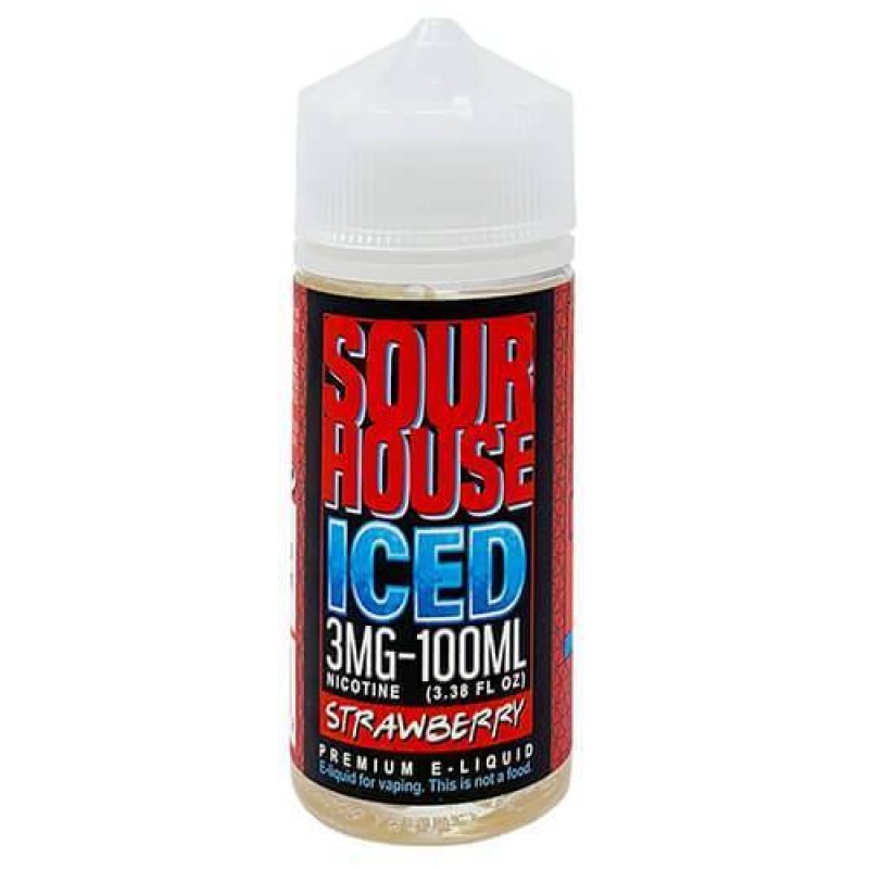 Strawberry by Sour House Iced 100ml