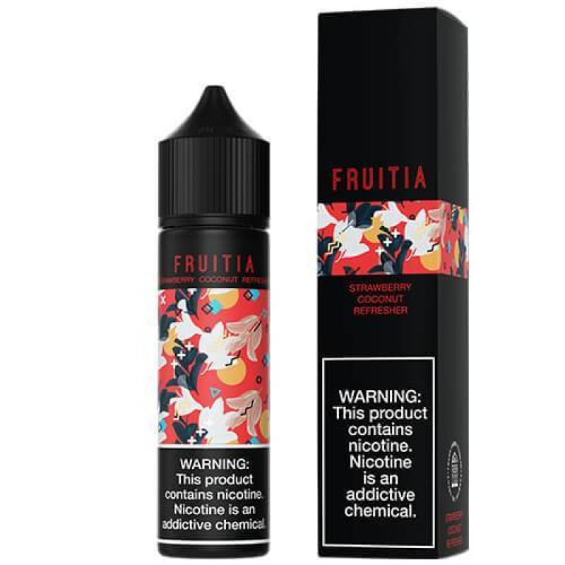 Strawberry Coconut Refresher by Fruitia E-Liquid 6...