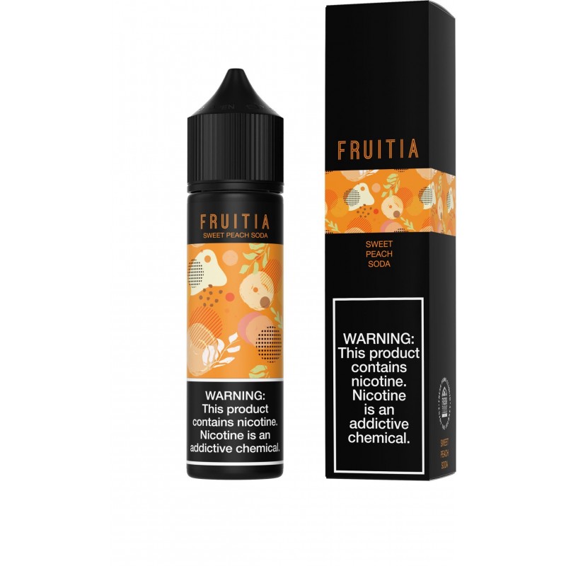 Sweet Peach Soda by Fruitia E-Liquid 60ml