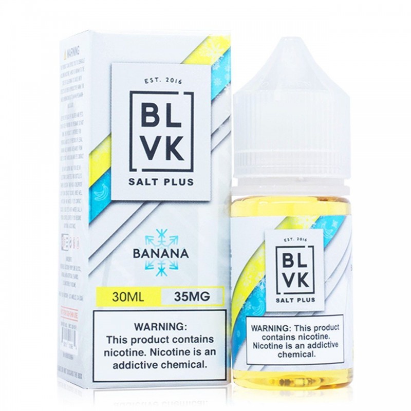 Banana Ice by BLVK Pink Salt Series 30ml
