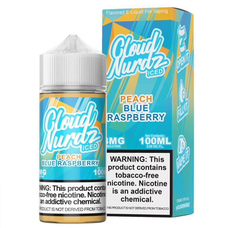 Peach Blue Raspberry Iced by Cloud Nurdz TFN 100ml
