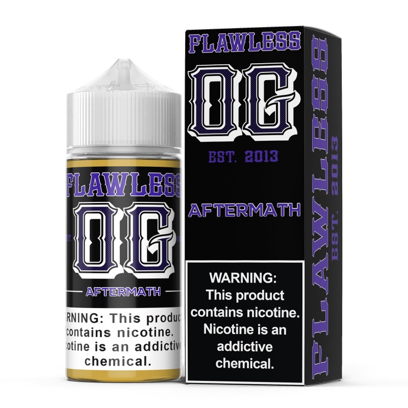 Aftermath by Flawless OG E-Liquid 100ml Aftermath by Flawless OG E-Liquid 100ml