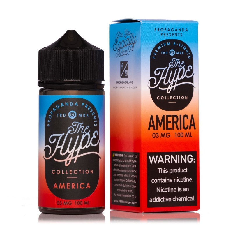 America by The Hype Collection 100ml America by The Hype Collection 100ml