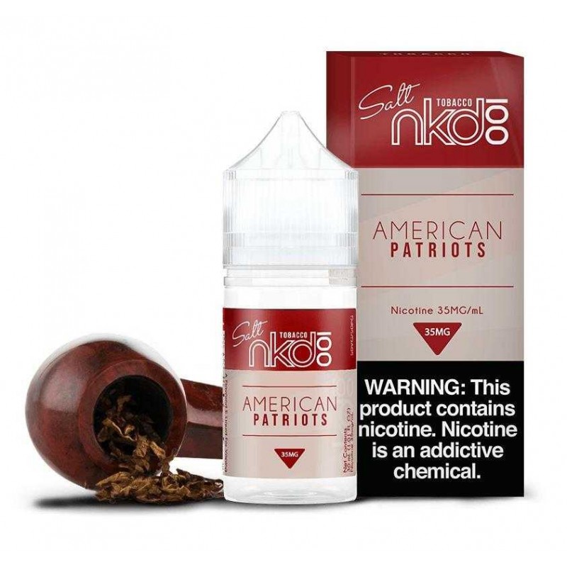 American Patriots by NKD 100 SALT 30ml American Patriots by NKD 100 SALT 30ml