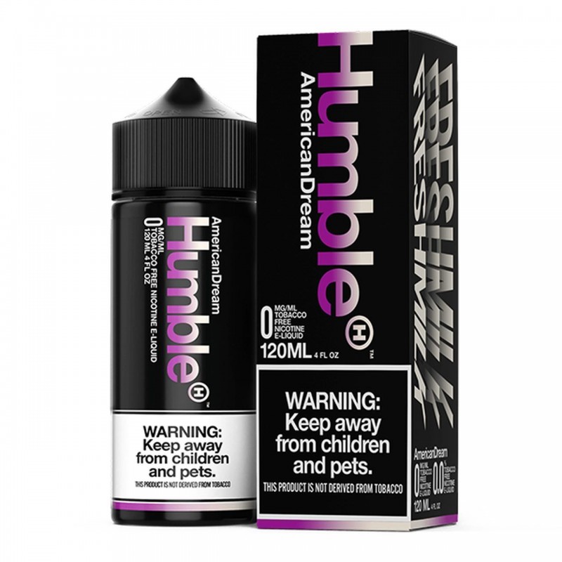 American Dream by Humble Tobacco-Free Nicotine 120ML American Dream by Humble Tobacco-Free Nicotine 120ML