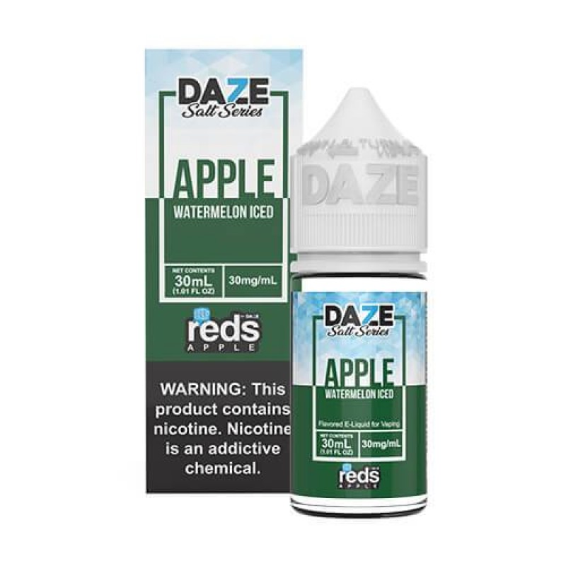 Reds Watermelon Iced by VAPE 7 DAZE SALT E-Liquid ...