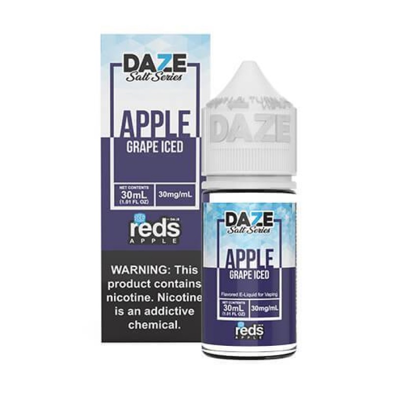 Reds Grape Iced by Vape 7 Daze Salt 30ml