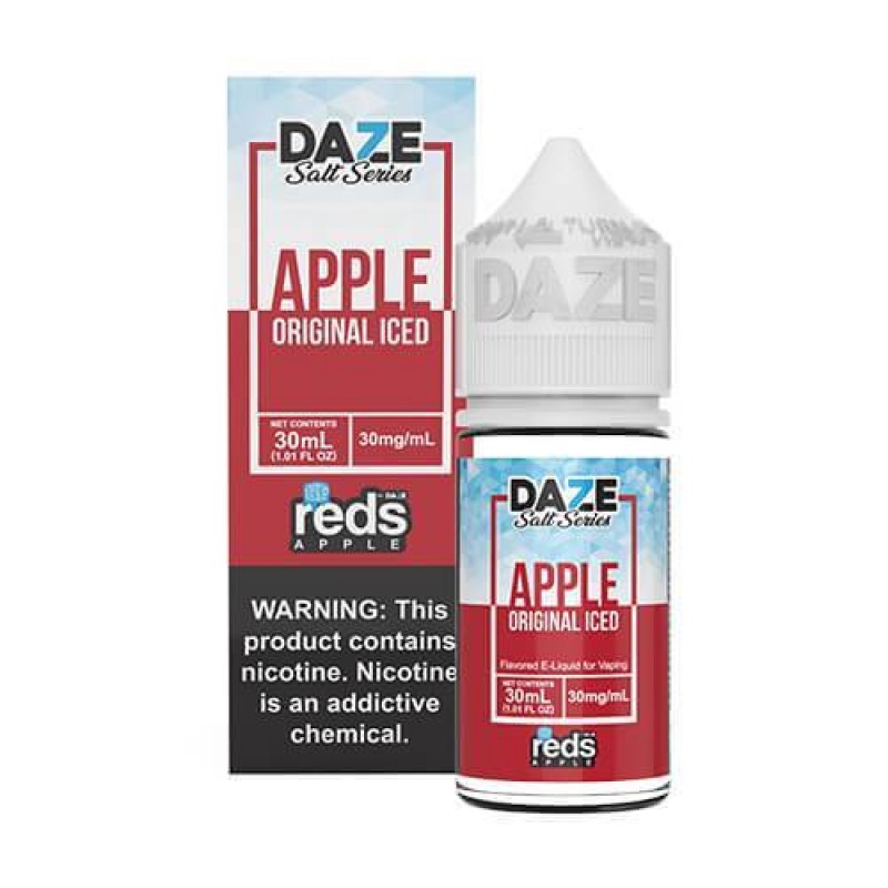 Reds Apple Iced by Vape 7 Daze Salt 30ml