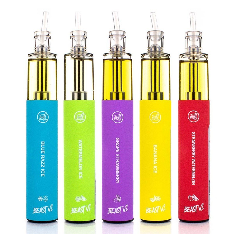 Puff Beast Bar V2 Disposable Device - 1500 Puff (I...